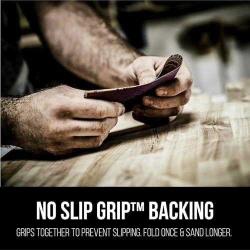 3M Pro Grade No-Slip Grip Advanced Sandpaper, 9 x 11"., 220 Grit, 100 per Case - size: 100