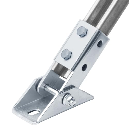 heneng 2 Pack Adjustable Angle Bracket for 1-5/8" Strut Channel,3/16" Thick