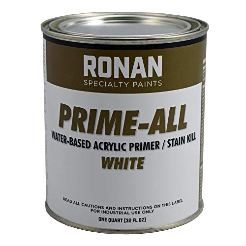 Ronan Specialty Paints, Prime-All, 1 Quart Can, White (PRAL)