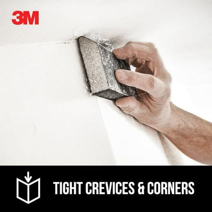 3M Angled Sanding Sponge, Fine Grit - size: Fine