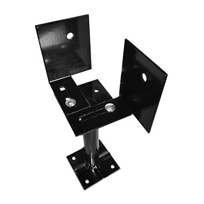 Pylex Support 33/66 Extendable Deck Support, Black