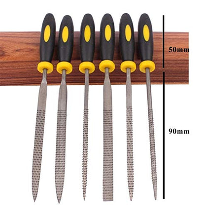 Mini File Set Needle Rasp Files for Wood Carving, Whittling, Model Making & Hobby Crafts, Woodworking Hand Tools