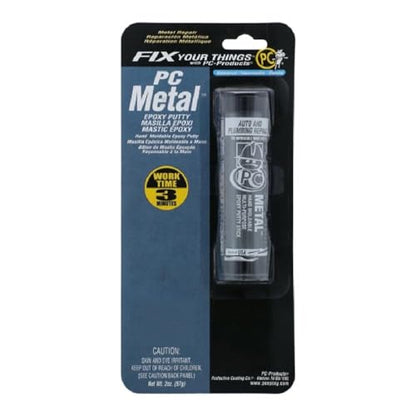 PC Products PC-Metal Epoxy Putty, 2oz Stick, Dark Gray (25550)