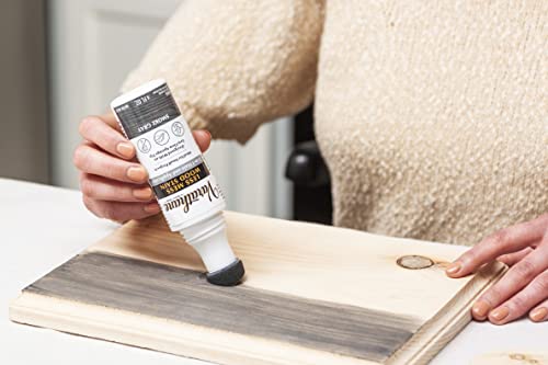 Varathane Less Mess Smoke Gray Wood Stain & Applicator - color: Smoke Gray, size: 4 Ounce (Pack of 1)