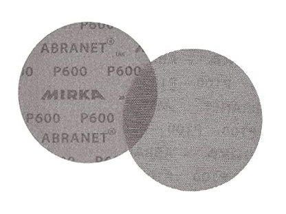 Mirka Abranet 6 Inch 600 Grit Mesh Sanding Discs, Hook and Loop, 10 Pack - size: 600