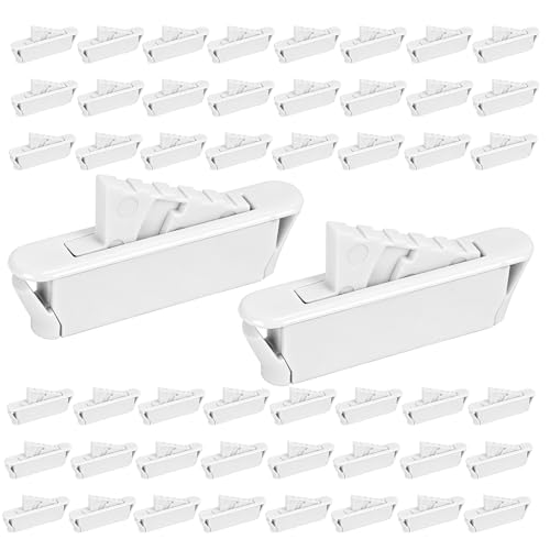 White Window Sash Vent Stops 50-Pack 1714WHITE, Bulk Stoppers - color: White