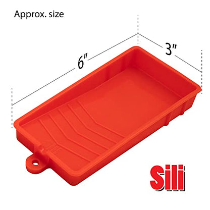 Sili Non-Stick Wood Glue Brush Applicator Kit & Sili Glue Roller with Silicone Application Tray