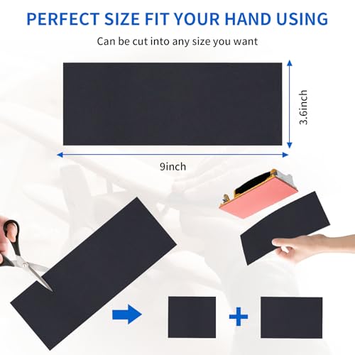 Sandpaper 320 Grit 25 Sheets, Wet Dry Sand Paper 9 x 3.6 Inch - style: 320 Grits