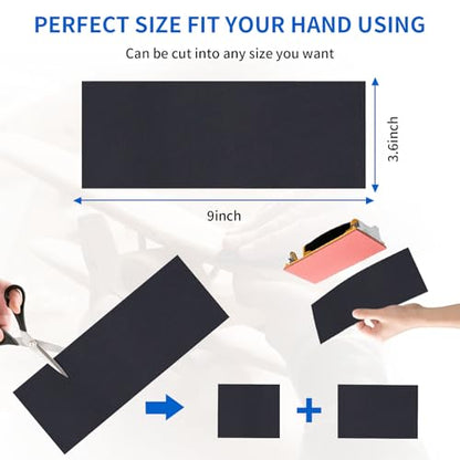Sandpaper 320 Grit 25 Sheets, Wet Dry Sand Paper 9 x 3.6 Inch - style: 320 Grits