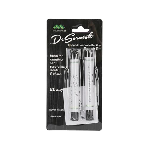 DeScratch Composite Decking Repair Kit (Indian Ebony) - color: Indian Ebony