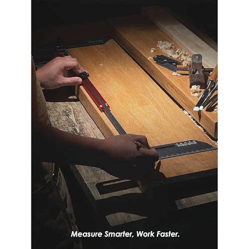 Stair Tread Template Tool - Stair Template Tool Stair Tread Jig Tool - color: Red-Gray