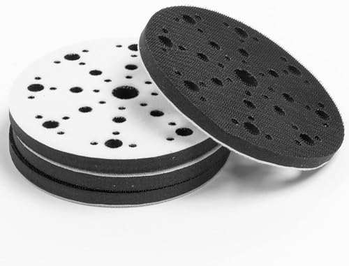 6-Inch 49 Holes Soft Sponge Cushion Interface Buffer Pad, Pack of 4 - size: 6inch-49holes-4pcs