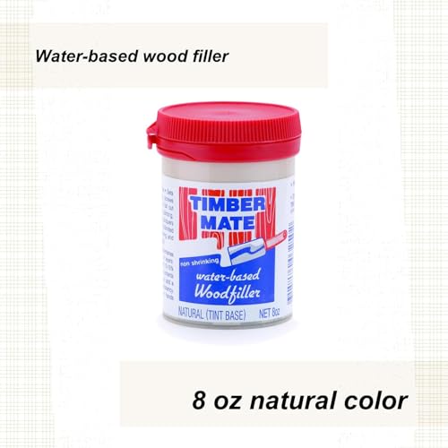 Timbermate Wood Filler, Water Based, 8Oz, Natural