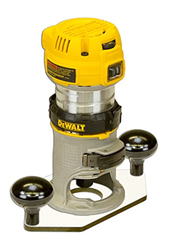 Woodhaven 8351 2" Bit Hole Baseplate, for DeWalt DWP611/PC450, 7mm - size: DeWalt