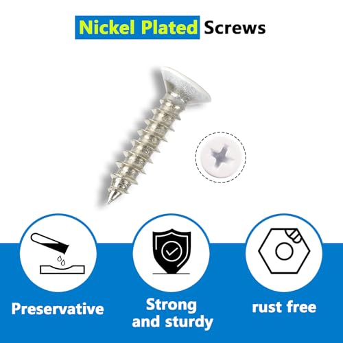 40 Pcs Small White L Brackets & 80 Pcs White Screws – 0.79x0.79 Inch Right Angle Corner Braces for Wood Furniture, Bed Frames, Cabinets, Drawers, and Chairs