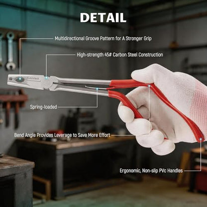 2-Piece Pistol Pliers Set, 11" Long Nose & 10" Long Pliers