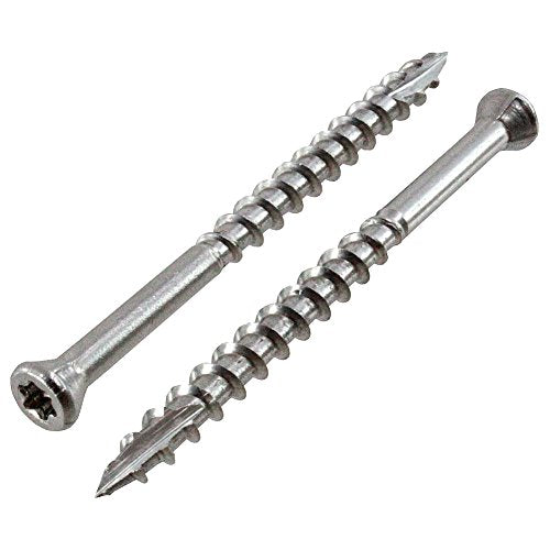 # 7 X 1-5/8" Deckfast Grade 305 Stainless Steel Trim Head Deck Screws (1 lb.)