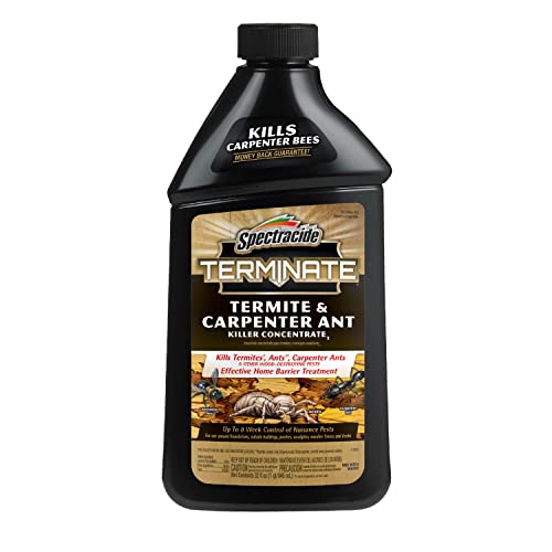 Spectracide Terminate Termite & Carpenter Ant Killer Concentrate 32 Oz - size: 32 Fl Oz (Pack of 1), style: Concentrate