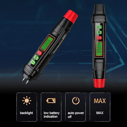ViaGasaFamido Digital Wood Moisture Meter Pin Tester