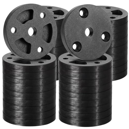 40 Pcs,2" X 1/4" Deck Board Ledger Spacers Bulk Building Drainage Tool - size: 2" X 1/4"