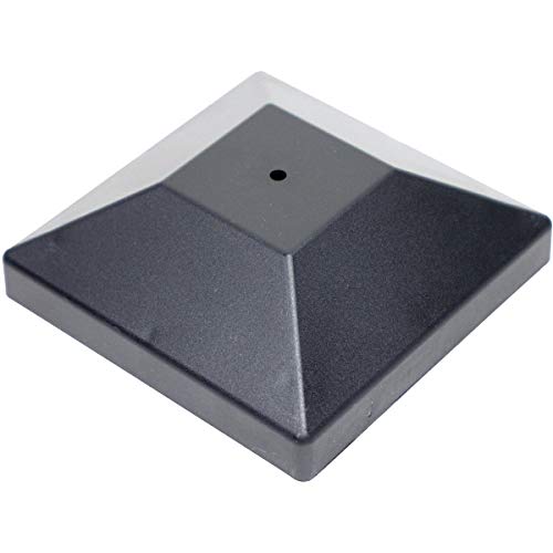 Simpson Strong Tie DPPC4BK Black Plastic Decorative Post Cover by Simpson Strong-Tie