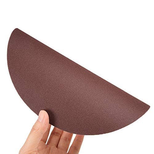 uxcell 15pcs 8" Hook and Loop Sanding Discs 180 Grit Aluminum Oxide - size: 180 Grit