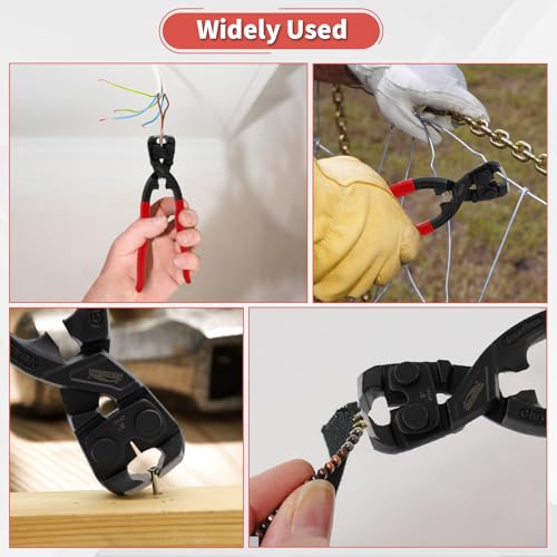 8" End Cutting Pliers, Heavy Duty Nail Puller Pliers, End Nippers