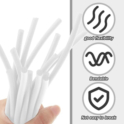 Frienda Backer Rod Foam Rubber Caulk Saver Concrete Expansion Joint Filler Weather Strip Seal for Gaps and Joints (White,1/8 Inch X 100 ft) - color: White, size: 1/8 Inch x 100 ft
