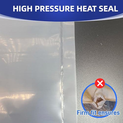 709563 Upgraded Clear Heavy Duty Dust Collection Bag 6 pack
