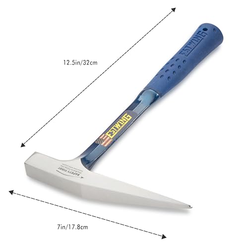 ESTWING Rock Pick, 13oz Milled Face, Shock Reduction Grip, E3-13PM - style: Milled Face