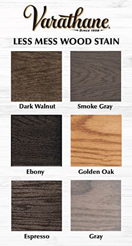 Varathane Less Mess Espresso Wood Stain & Applicator - color: Espresso, size: 4 Ounce (Pack of 4)