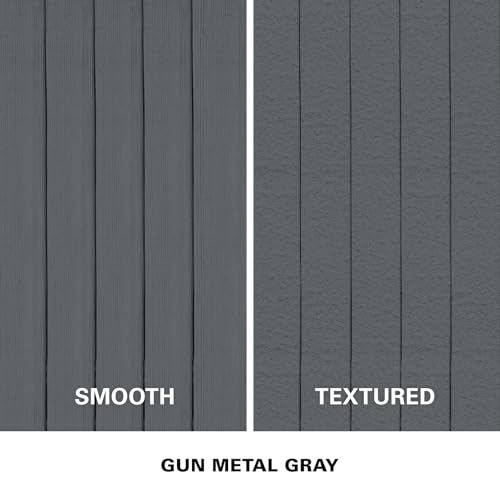 KILZ Over Armor Textured Solid Coating Resurfacer, Gun Metal Gray, 1 Gallon - color: Gun Metal Gray, style: Textured