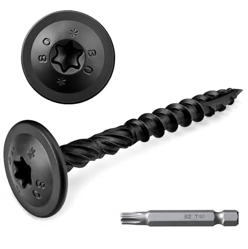 FMhotu Lag Screws, 5/16" x 3" Structural Screws - size: 5/16" x 3"