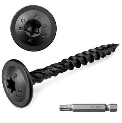 FMhotu Lag Screws, 5/16" x 3" Structural Screws - size: 5/16" x 3"