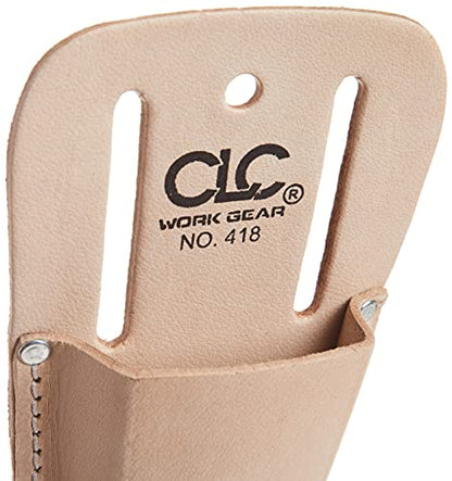 Custom Leathercraft - 1535046 CLC 418 Plier Tool Holder, Heavy Duty, Closed End,Tan