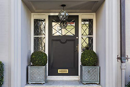 Modern Masters Elegant Front Door Paint - color: Satin Elegant