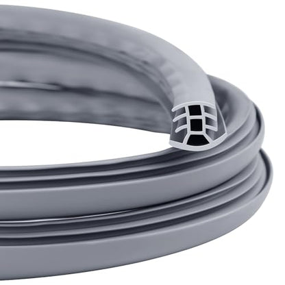 Flexible EPDM Rubber Strip (25 ft Long and 1 inch Wide) for Concrete Crack Repair and Replacement - Weather and Aging Resistant Expansion Joint Filler for Driveways and Sidewalks - size: 1", 25 ft