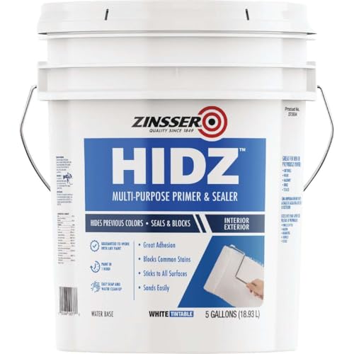 5 gal Zinsser 373694 White HIDZ Multi-Purpose Primer & Sealer