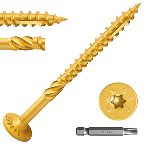 #14 x 3 Inch Wood Structural Lag Screws - size: #14 x 3"