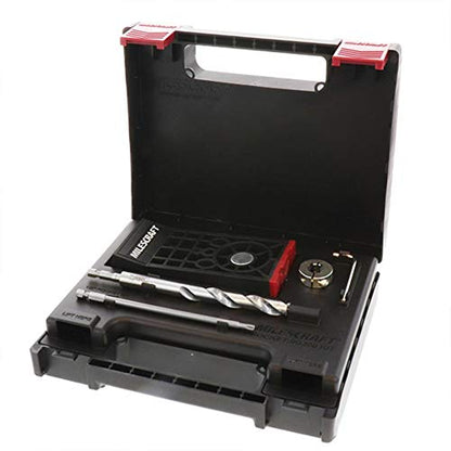 Milescraft 1326 Pocket Jig 300 - Twin/Double Heavy Duty Pocket Hole Jig Kit System. Complete Pocket Hole Kit for 2x4's with all accessories included.