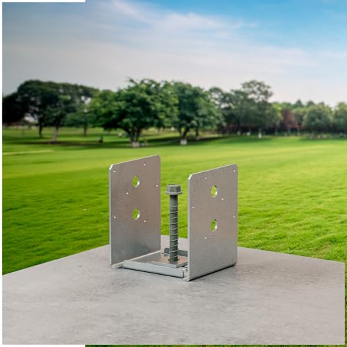 Simpson Strong-Tie ABU66SS ABU Stainless-Steel Adjustable Post Base for 6x6 (Pack of 6)