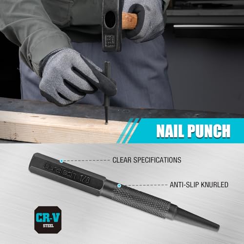 DURATECH 14-Piece Punch/Chisel/Alignment Tool Set - size: 14-Piece