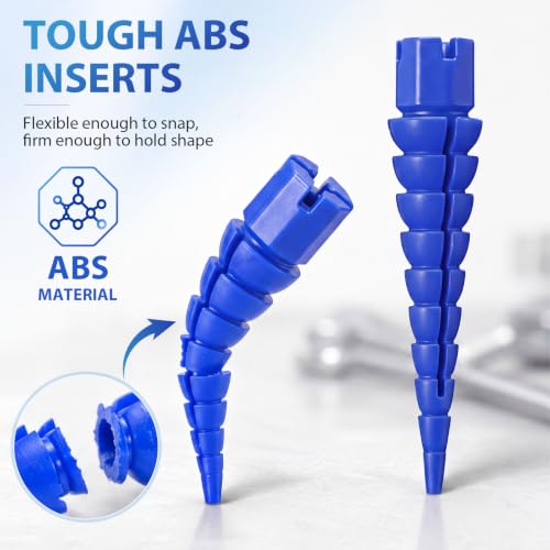 Bokon 30 Pcs Wood Anchor, Stripped Screw Hole Repair Kit,Multicolor