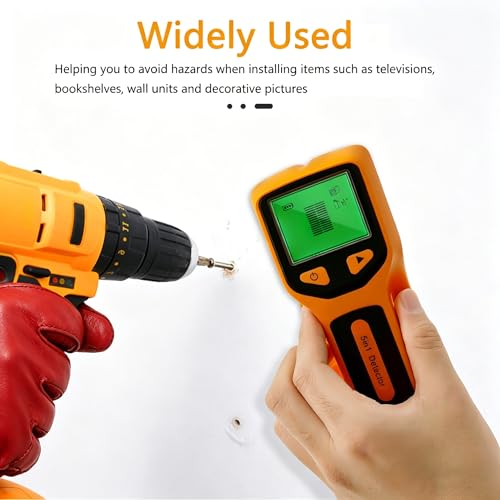 5 in 1 Stud Finder Wall Scanner with Smart Chip & HD LCD Display