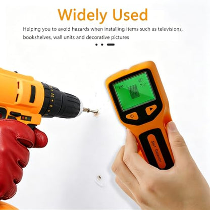 5 in 1 Stud Finder Wall Scanner with Smart Chip & HD LCD Display