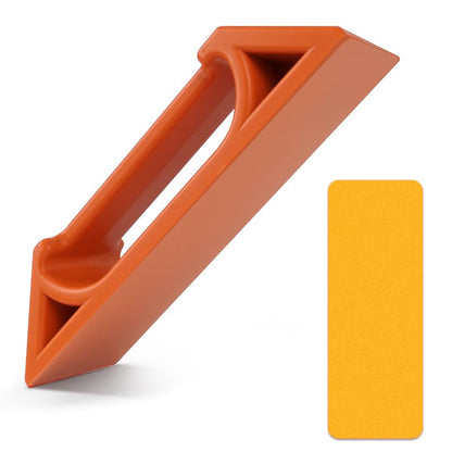 Floor Gap Fixer Tool for Laminate, Vinyl & Hardwood Floors – Heavy-Duty Nylon Plank Puller with Reusable Washable Adhesive Pad, DIY Floor Gap Repair Tool (Plank Grabber Only, Hammer Not Included) - size: Small, style: Hammer Not Included