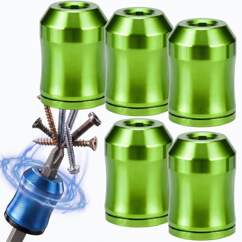 Upgrade Magnetic Screw Holder Strong Head Magnetic Ring (5, avocado green) - color: Avocado Green