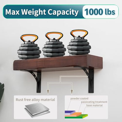 20 inch x 13.5 inch Heavy Duty Shelf Brackets , Metal Mantel Brackets (Set of 2) Fireplace Mantel Brackets - Countertop Support , Max Load 1100 Lbs (20‘’ x 13.5 ‘’) - size: 20 inch x 13.5 inch