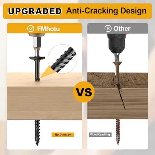 #14 x 3 Wood Structural Lag Screws - size: #14 x 3"
