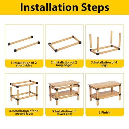 Workbench Bracket Kit, 8Pcs 3-Way Steel Brackets Fit 2x4 & 4x4 Wood